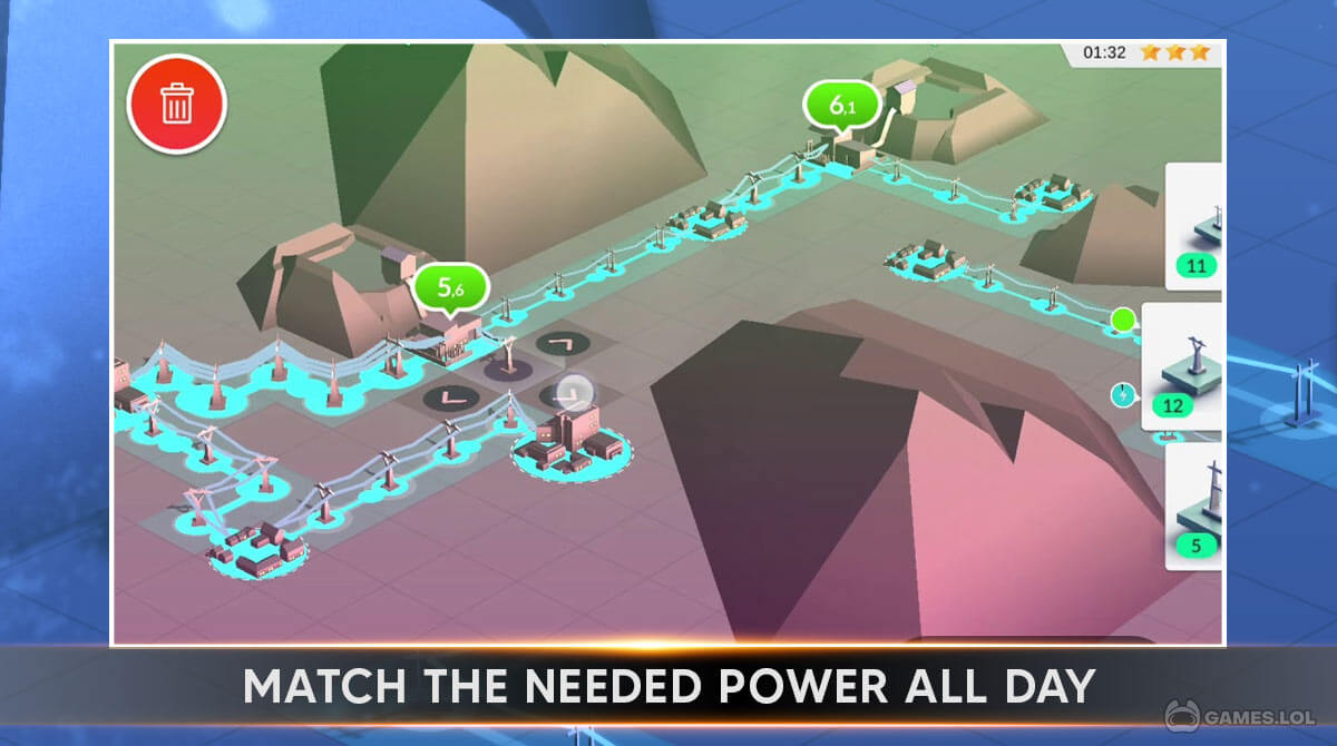balance power grid for pc