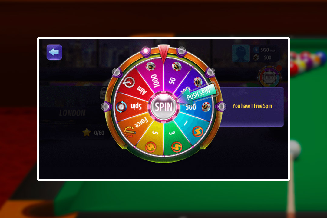 Billiard Spin Rewards 