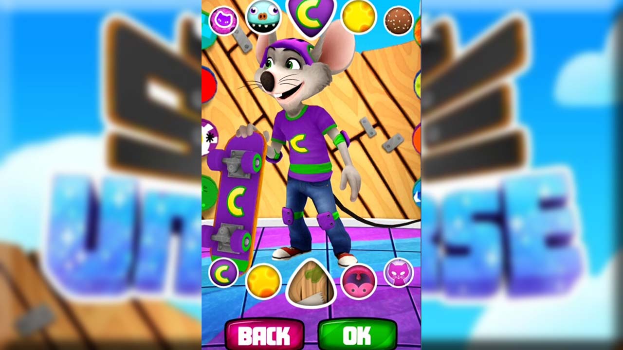 chuck e skate clothes customization