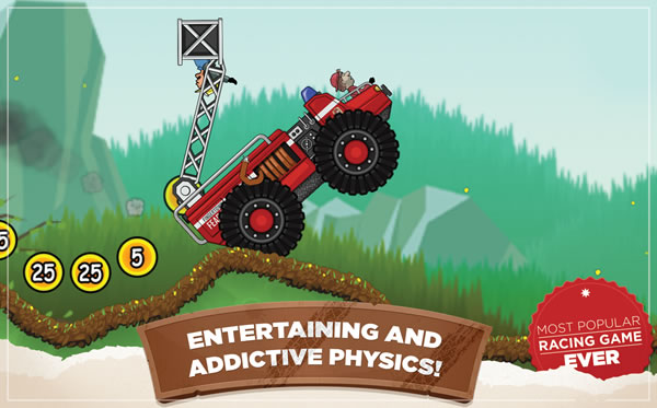 hill climb racing game physics
