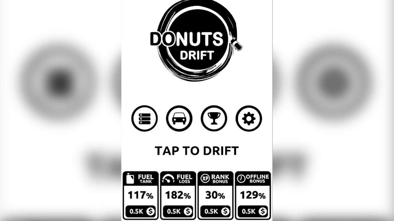 donut drift avoid obstacles