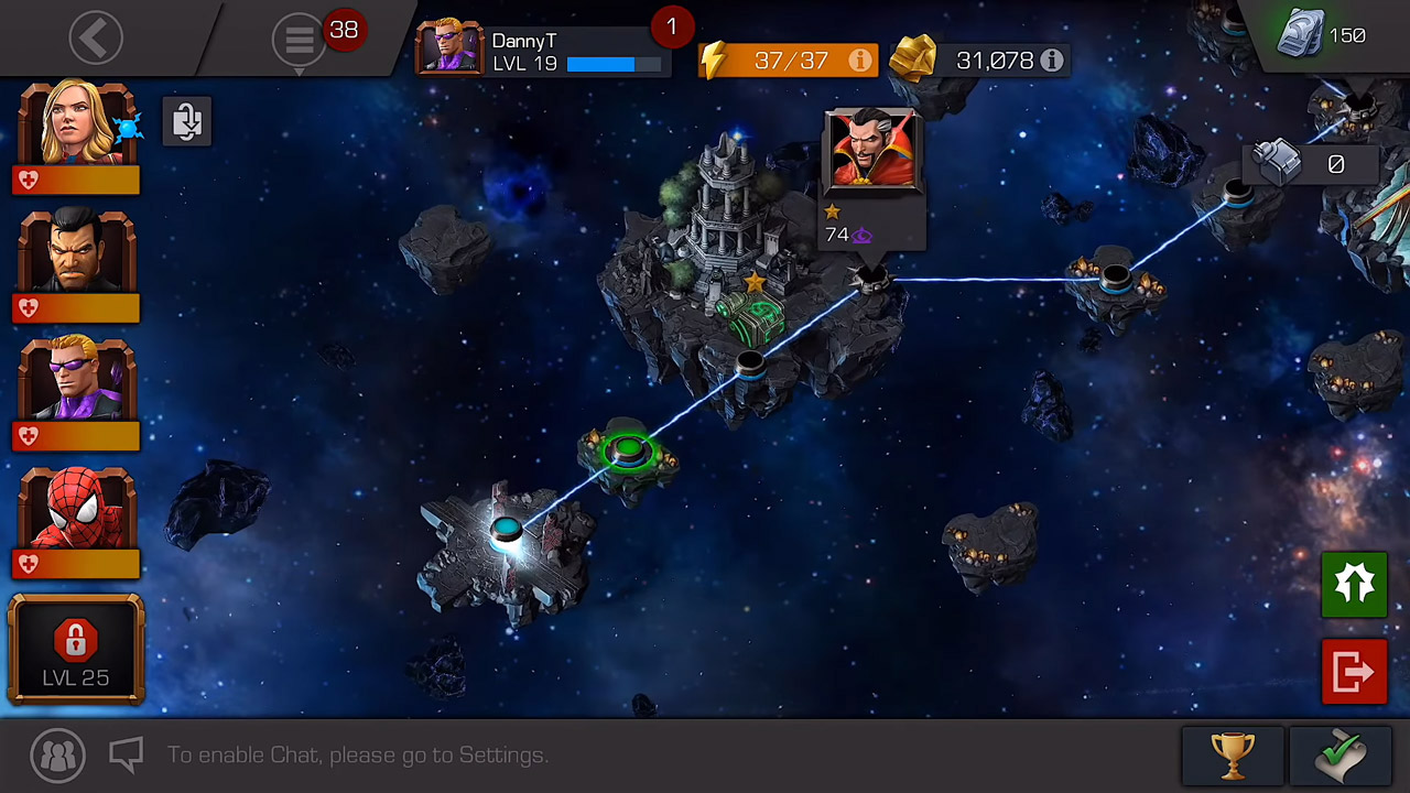 Marvel Contest Of Champions Map