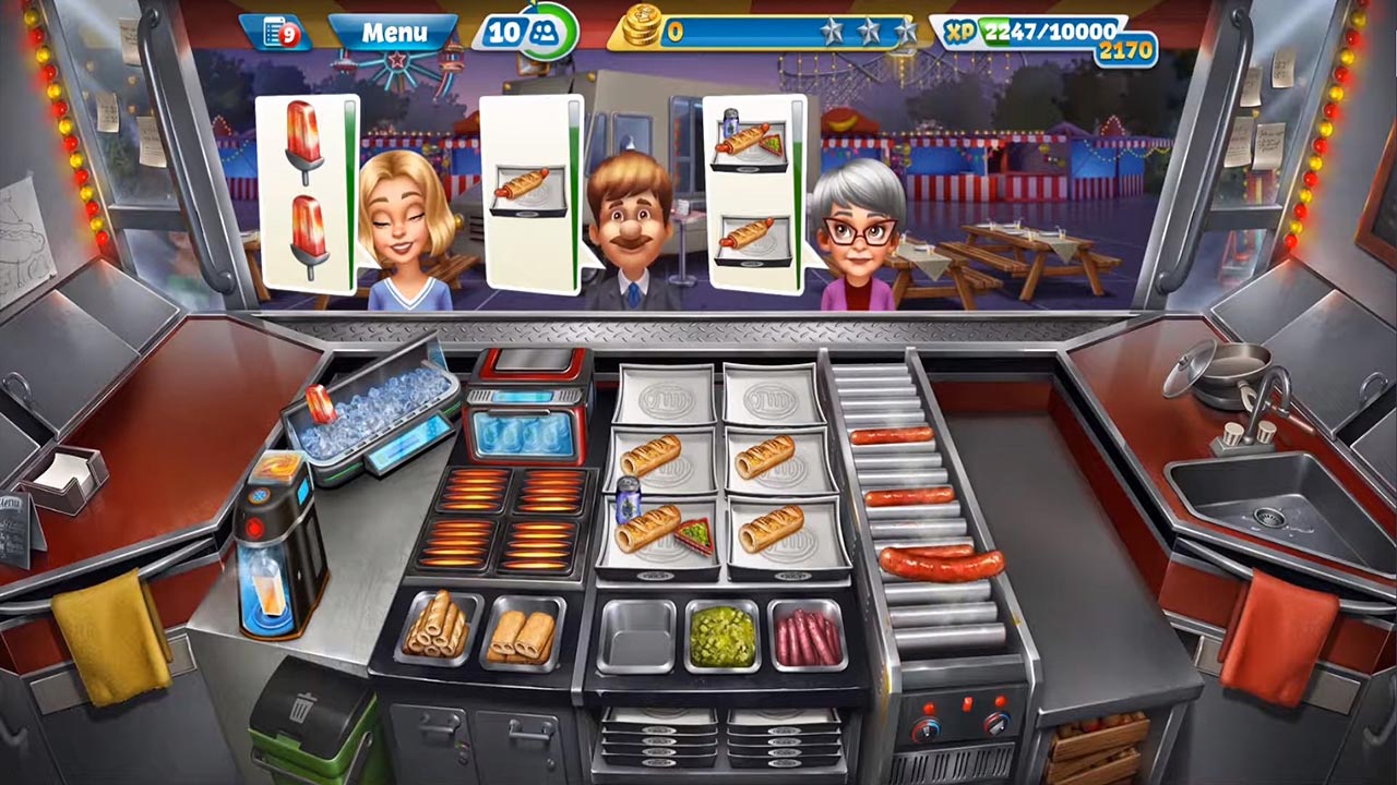 cooking fever play online