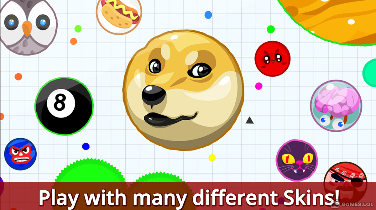 agar io gameplay on pc