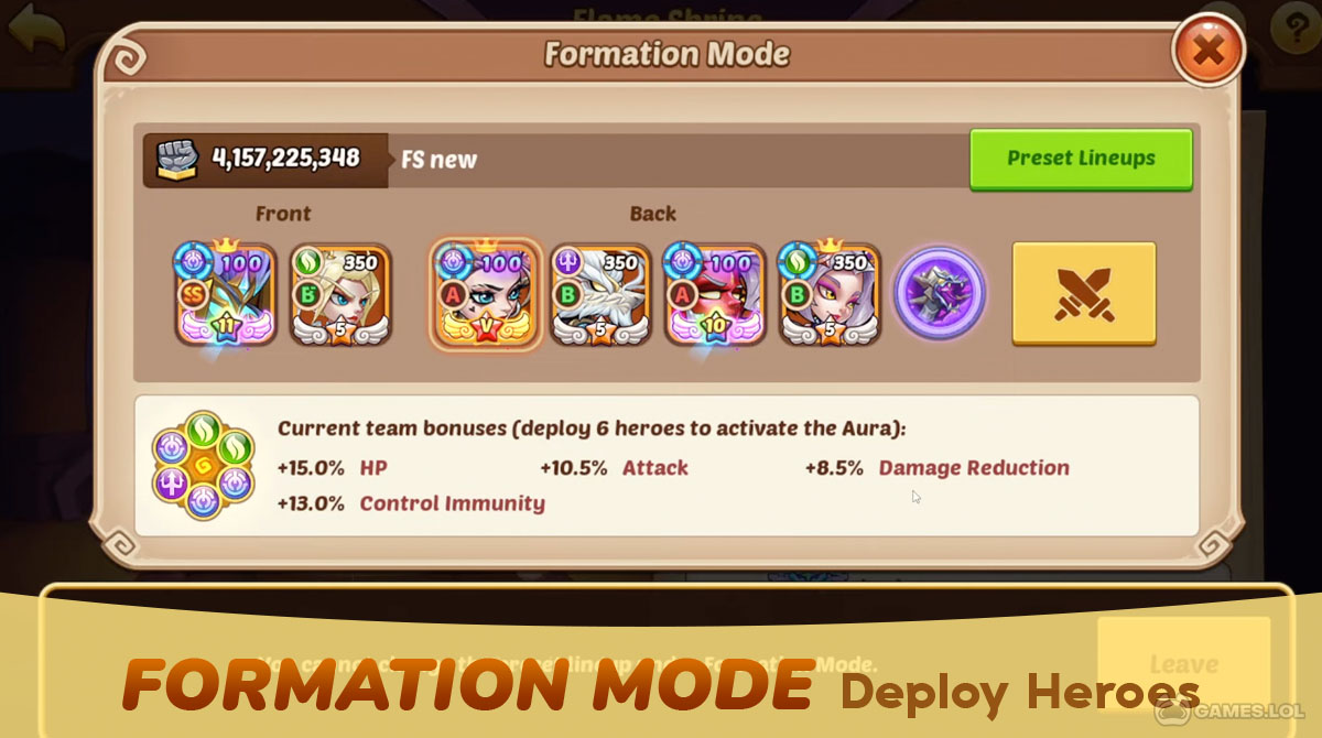 idle heroes for pc