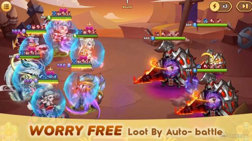 idle heroes free pc download