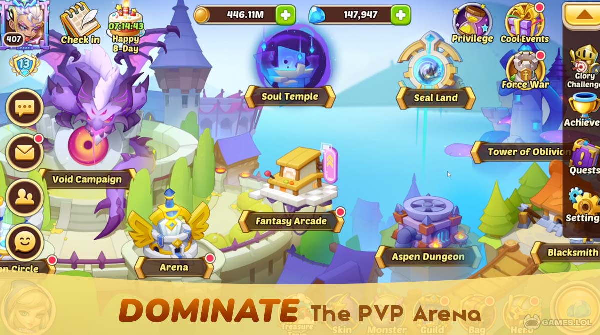 idle heroes pc download