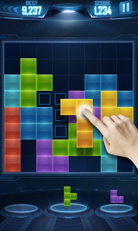 Puzzle Game Tetris Piece