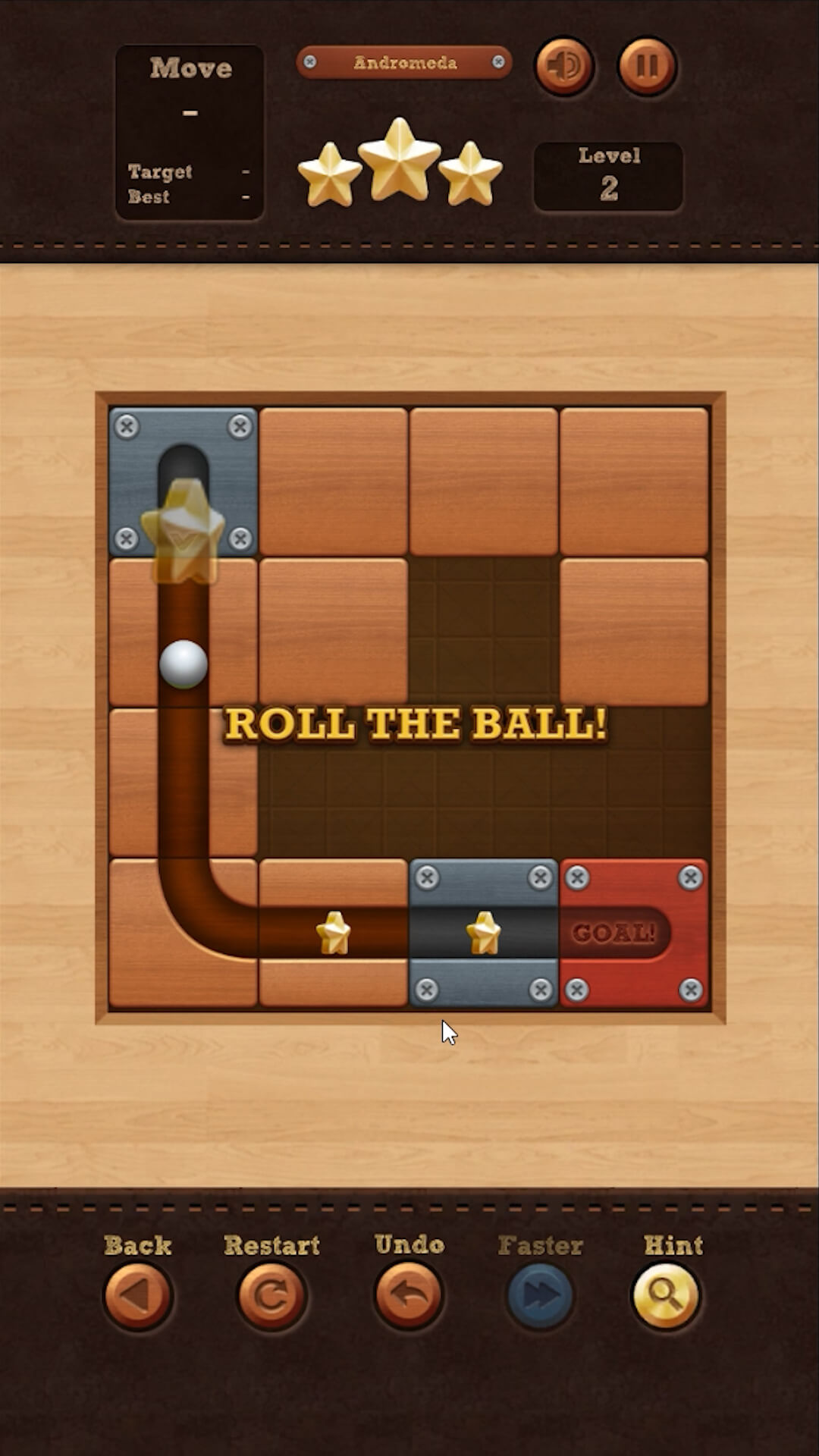 roll the ball puzzle