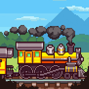 tiny rails train smoke free