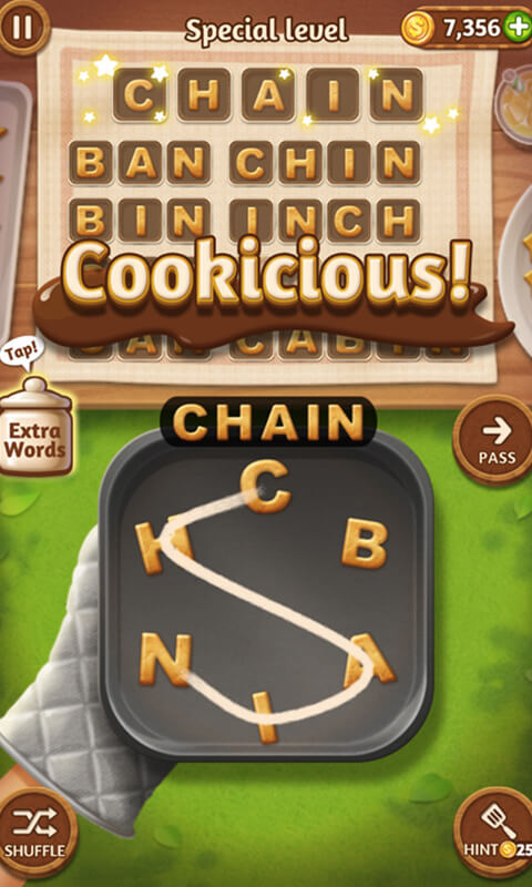 Word Cookies Chain