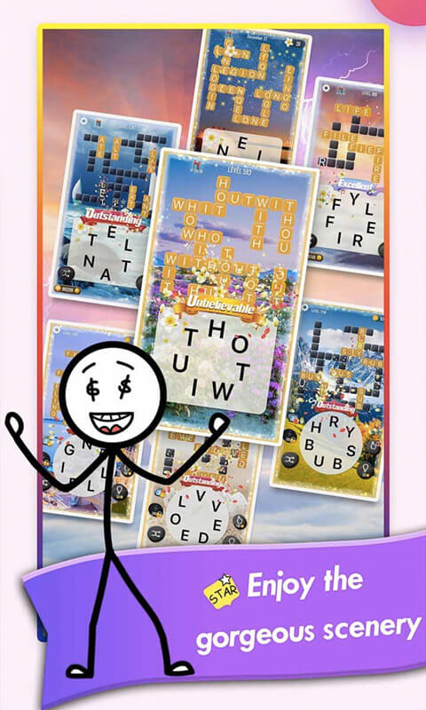 Word Crossy - Word Games Fun