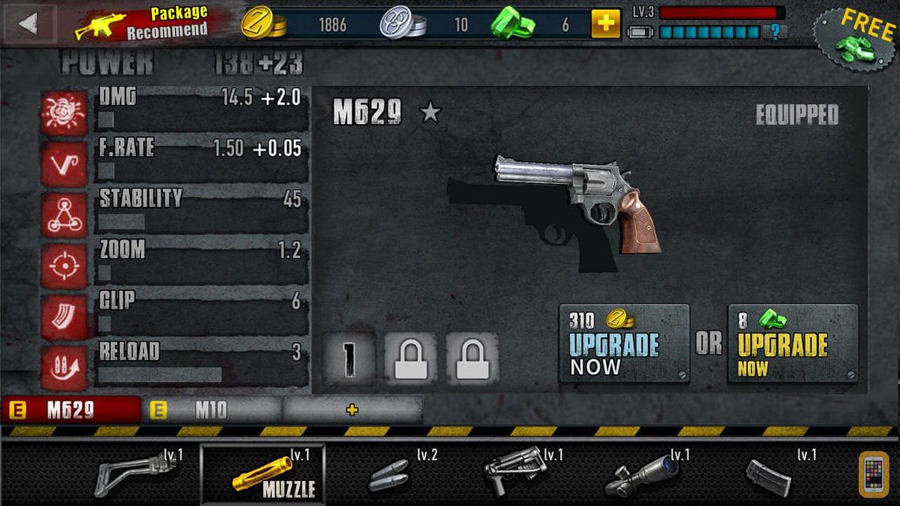 zombie frontier 3 equipping gun