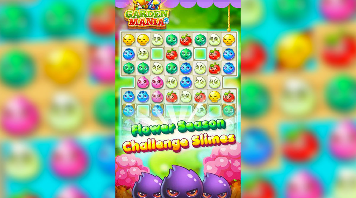 Garden Mania 2 Challenge Slime