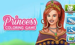 Play Princess Coloring Game  on PC