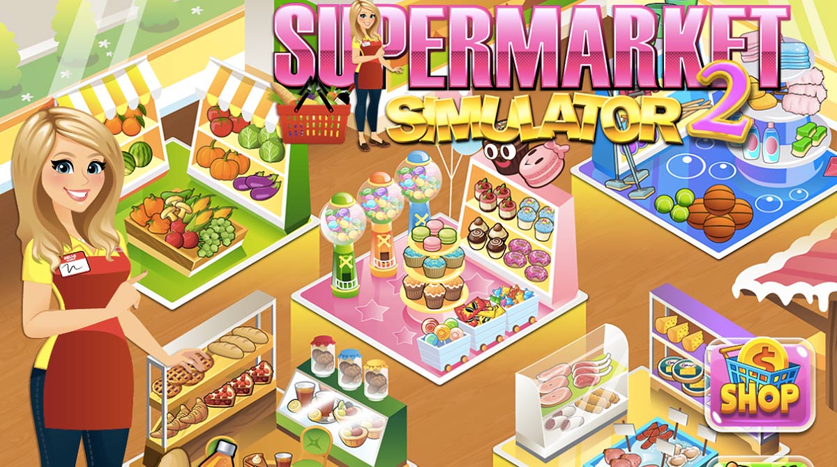 Supermarket Grocery Store Girl Supermarket PC Game