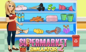 Play Supermarket Grocery Store Girl – Supermarket Games  on PC