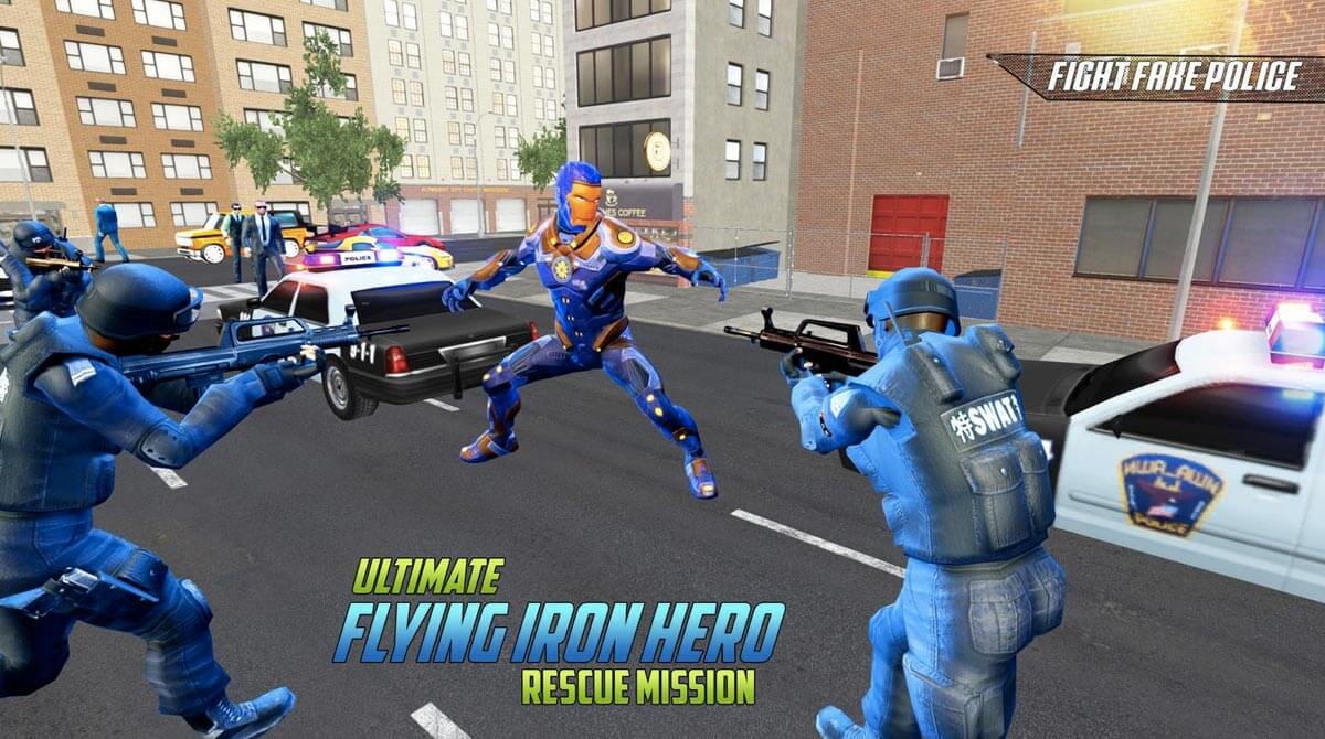 Ultimate KungFu Superhero Fake Police