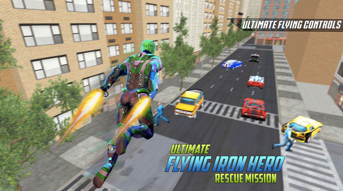 Ultimate KungFu Superhero Flying Control