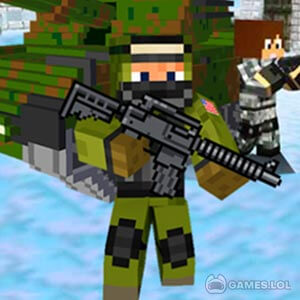 Play Cube Wars Battle Survival on PC