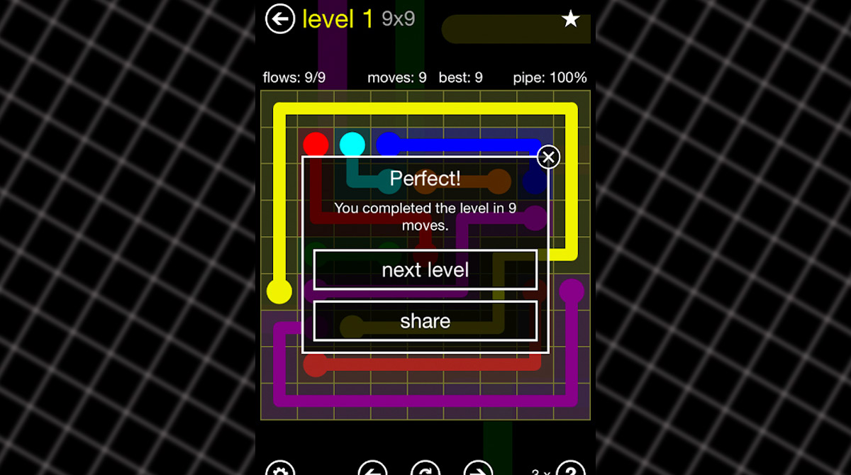 Flow Free Connect Complete Level