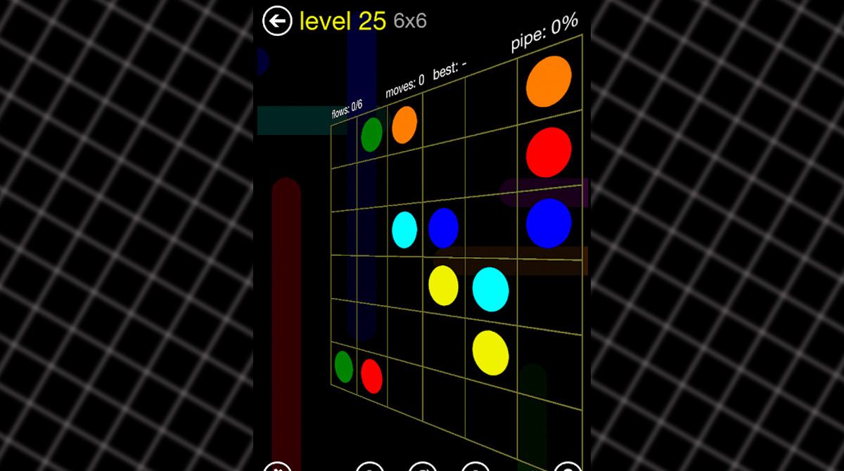 Flow Free Connect Slant Puzzle