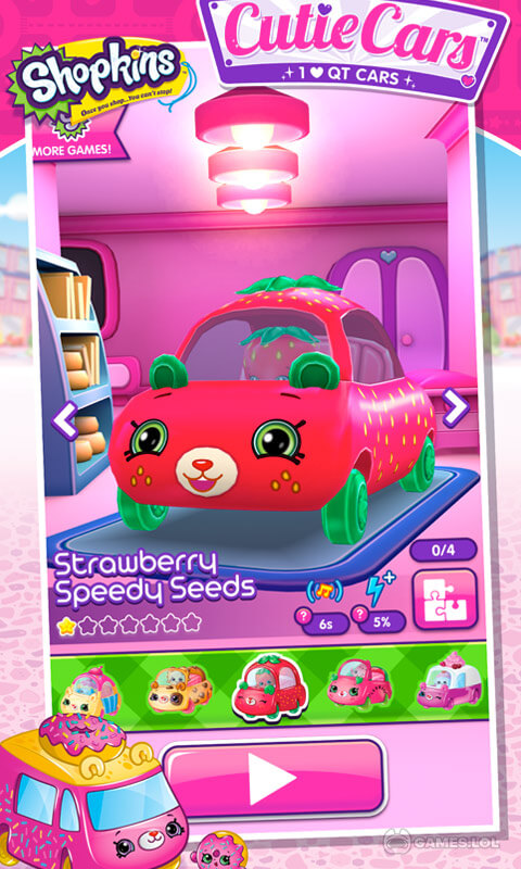 SHOPKINS, Cutie Cars Shopkins, Dance and Drive