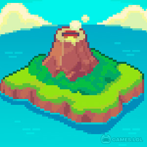 Play Tinker Island – Pixel Art Survival Adventure on PC