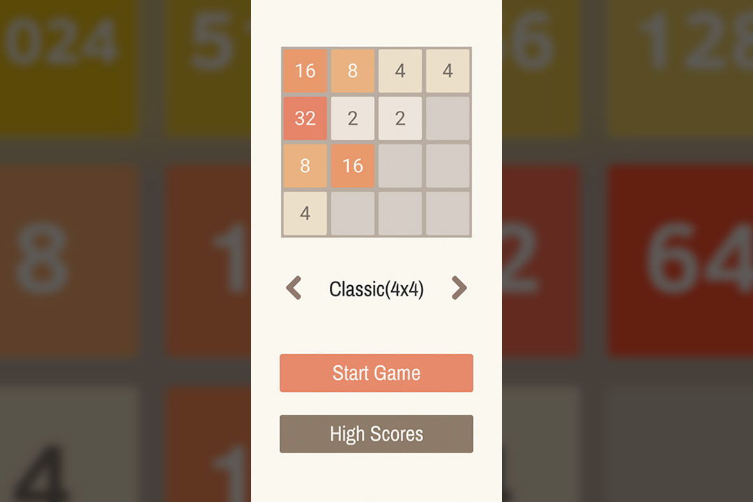 2048 classic mode