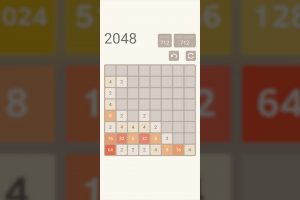 2048 number puzzle