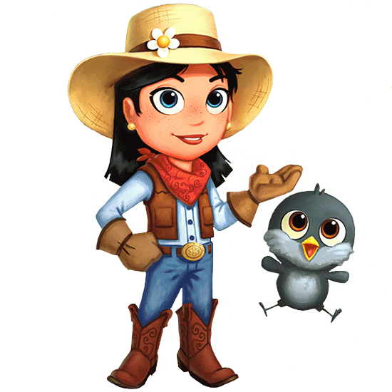 Farmville 2 Country Escape Floppy Cowgirl