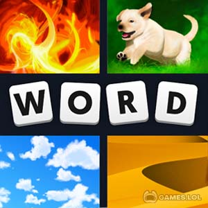 Play 4 Pics 1 Word: Puzzle Game on PC