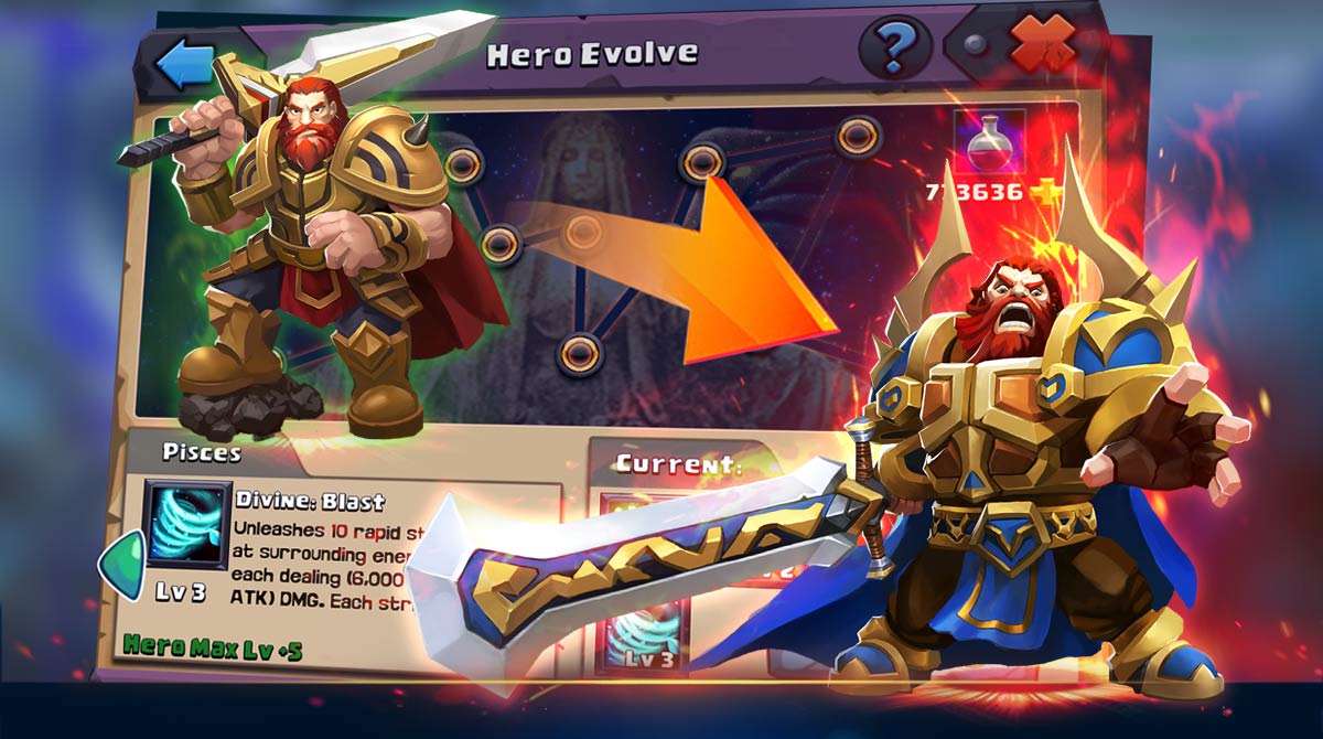 Clash of Lords 2 Evolving Paladin