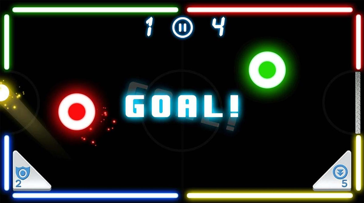 air hockey deluxe goal