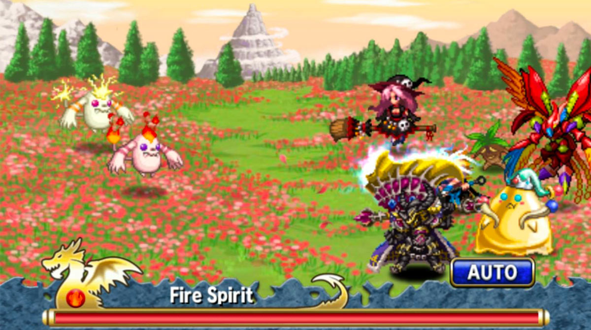 brave frontier fire spirit garden battle