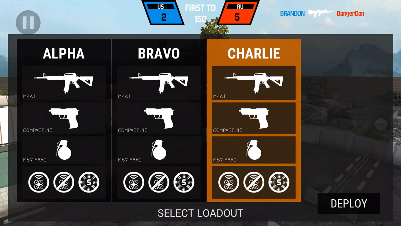 bullet force charlie loadout