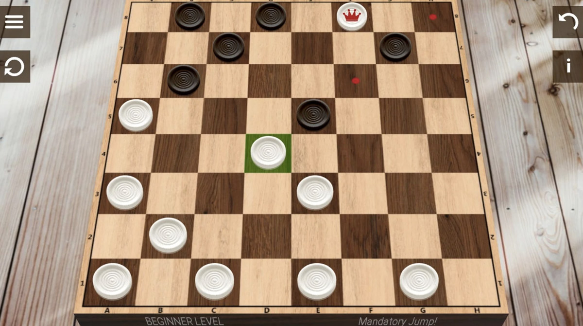 checkers ash gray board