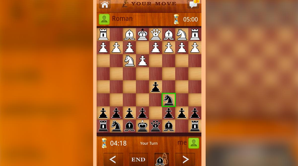 chess live black knight turn