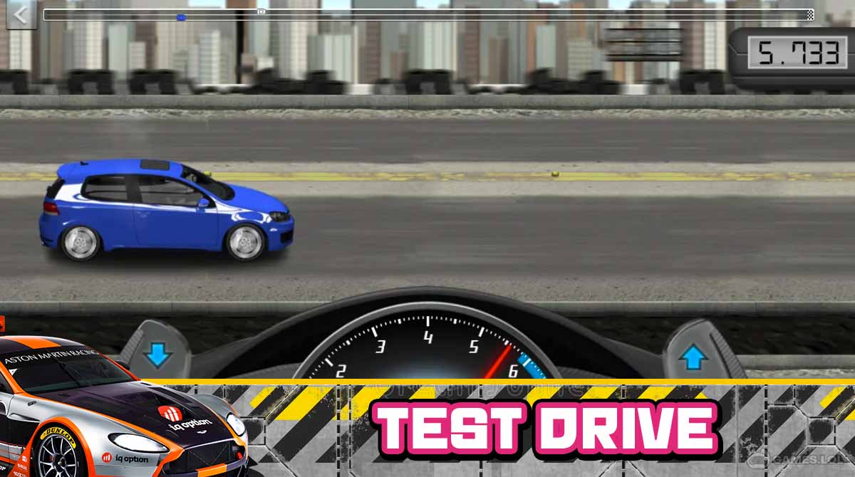 drag racing gameplay on pc