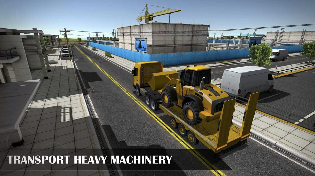 drive simulator heavy machenery