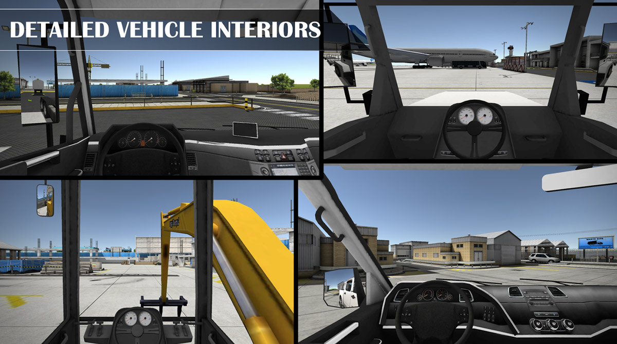 drive simulator interiors