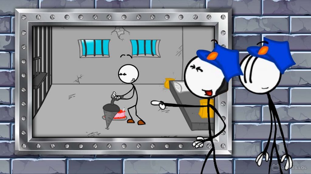 STICKMAN ESCAPING THE PRISON FUNNY  IMPOSSIBLE GAMING - video Dailymotion