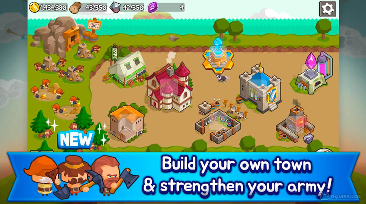 Grow Tower Castle Defender TD - PC Game Download