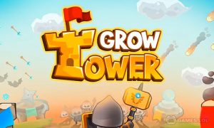 Play Grow Tower: Castle Defender TD on PC