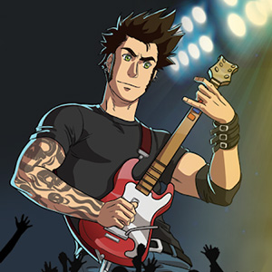 Guitar Flash Guitarist Rock Star