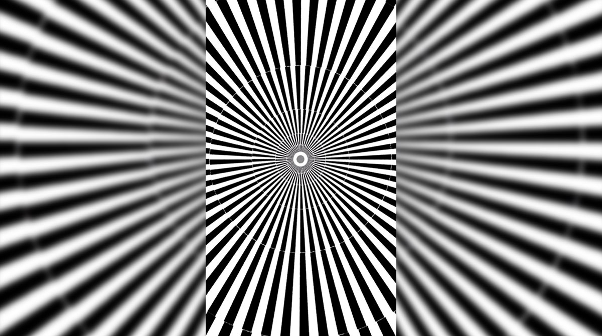 illusion zooming optical deception