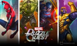 Play MARVEL Puzzle Quest on PC