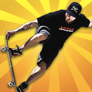 mike v skateboard ollie