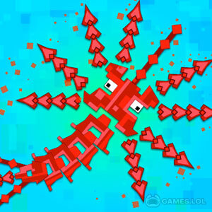 Play Pixel Sword Fish io on PC