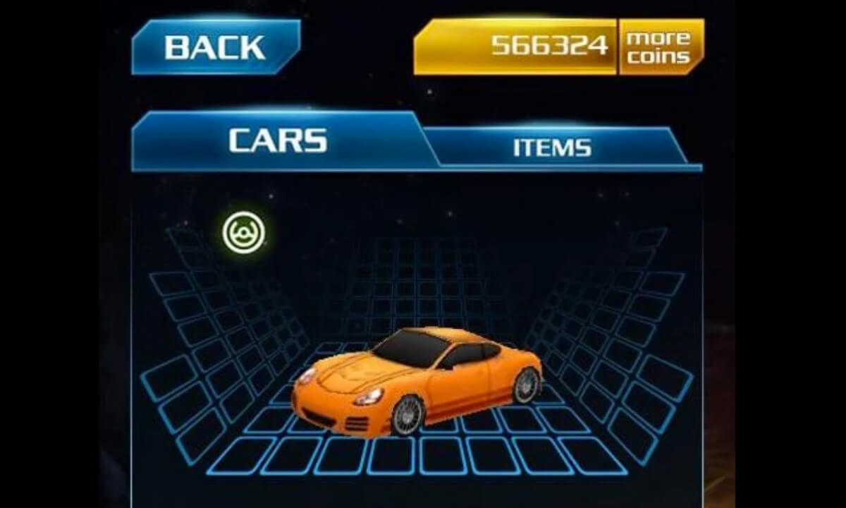 speed racing car items